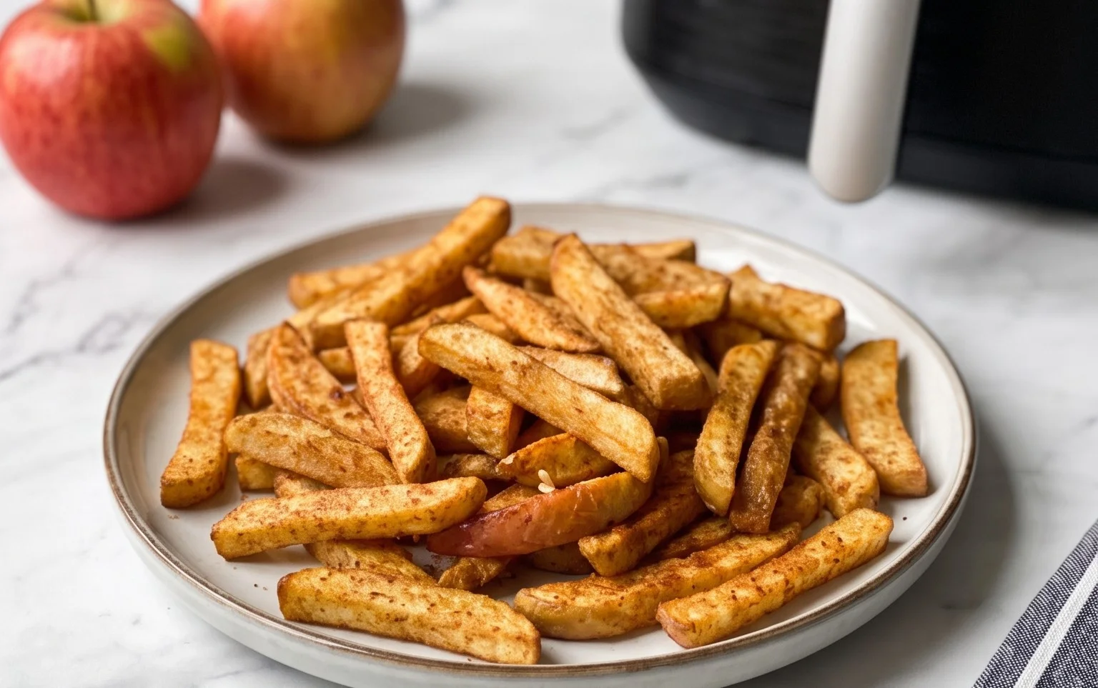 Air Fryer Apple Fries