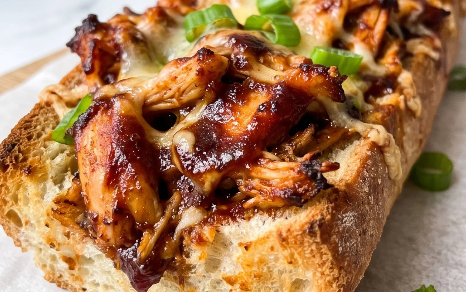 BBQ Chicken stokbrood